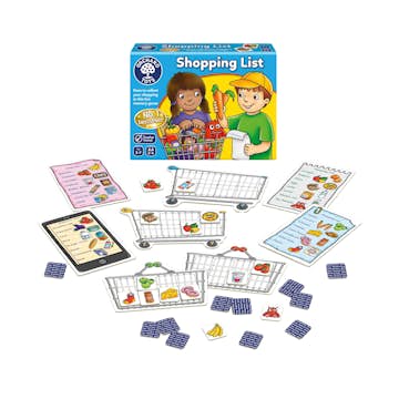 Spel ABA Skol Inköpslistan