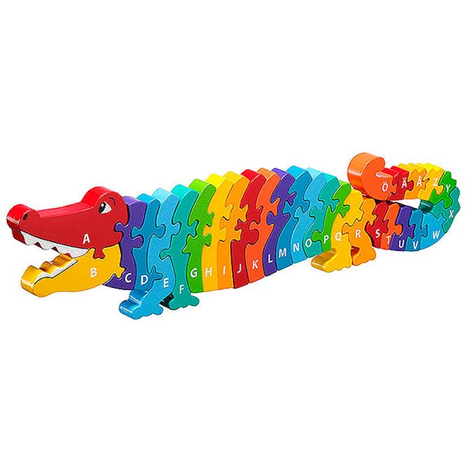 Pussel ABA Skol Krokodil A till Ö