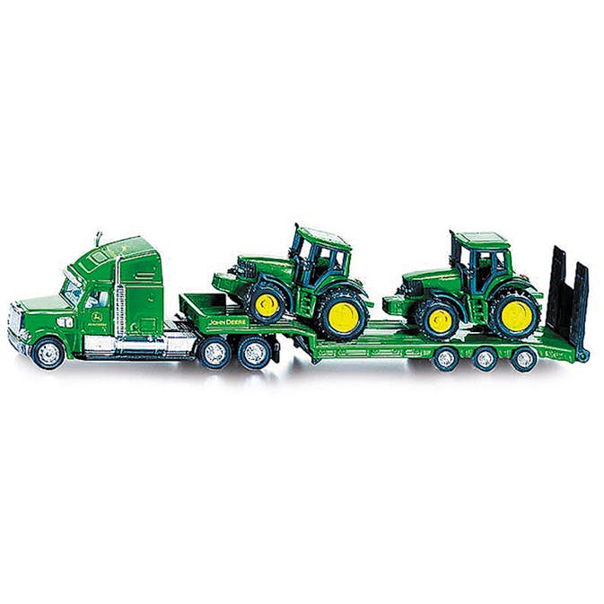 Lastbil Siku Med 2 Traktorer