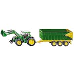Traktor ABA Skol John Deere Med Vagn