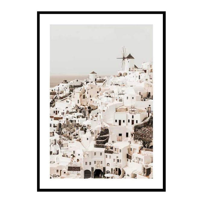 Poster Gallerix Oia Village Santorini