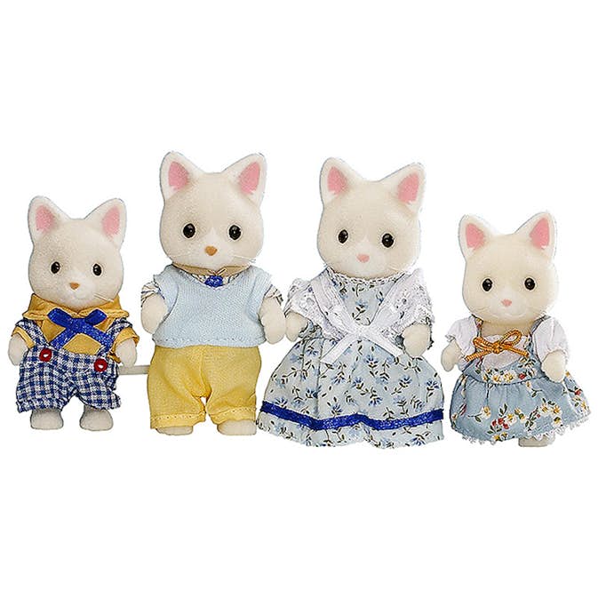 Sylvanian Familjen ABA Skol Sidenkatt