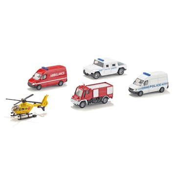 Räddningsbilar Siku 5 Olika