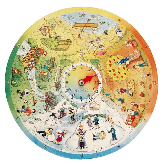 Pussel ABA Skol 4 Årstider 49 Bitar