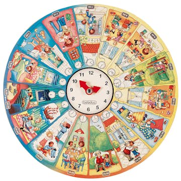 Pussel ABA Skol Klocka 49 Bitar