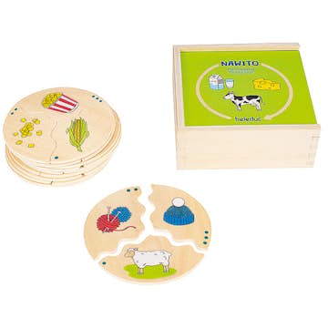 Pusselset ABA Skol Produktion 10 Olika