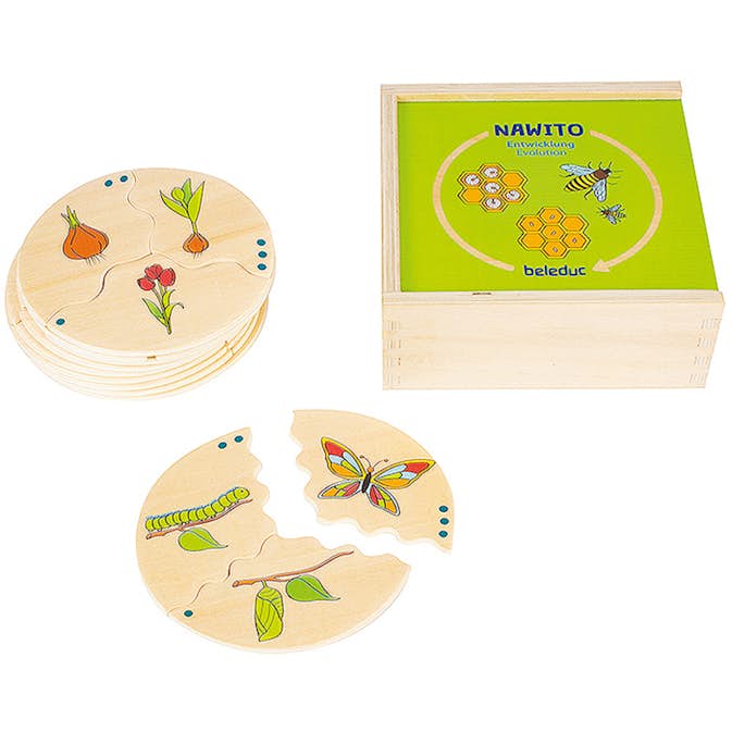 Pusselset ABA Skol Evolution 10 Olika