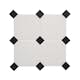 Klinker Konradssons Sekel Oktagon Bianco 15x15 cm
