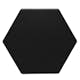 Klinker Konradssons Hexagon Nero 15x17,1 cm