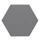 Klinker Konradssons Hexagon Grigio Medio 15x17,1 cm
