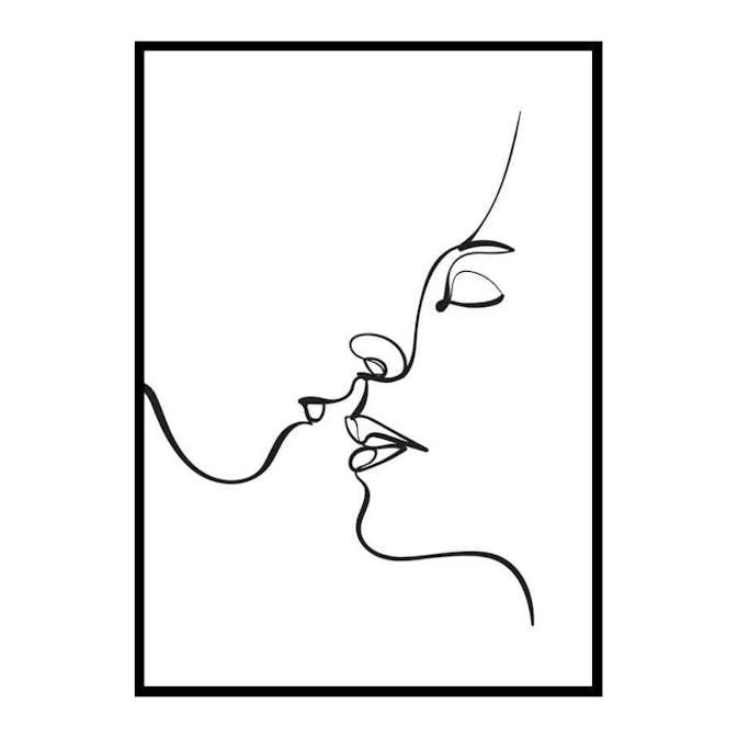 Poster Gallerix Close To Kiss No2