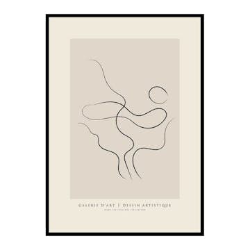 Poster Gallerix Dessin Artistique No3