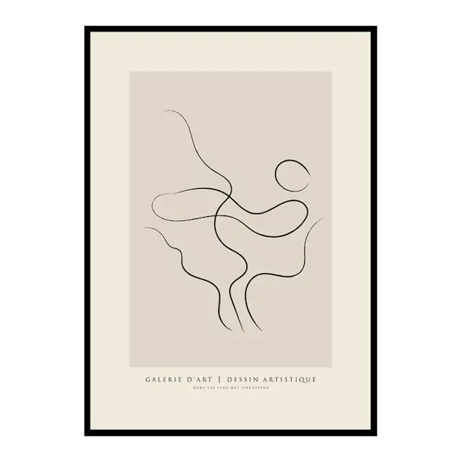 Poster Gallerix Dessin Artistique No3