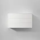 Tvättställsskåp INR Terra Solid Dubbel med 6 Lådor