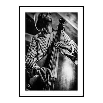 Poster Gallerix Musician On Bass