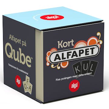 Spel Alga Alfapet Kortspel Qube