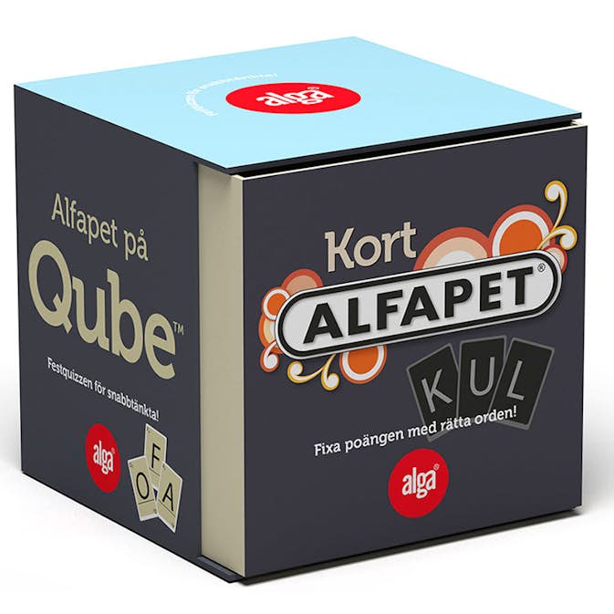 Spel Alga Alfapet Kortspel Qube