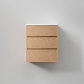 Tvättställsskåp INR Terra Grip med 3 Lådor