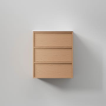Tvättställsskåp INR Terra Carve med 3 Lådor