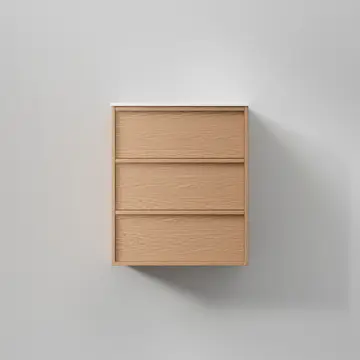 Tvättställsskåp INR Terra Carve med 3 Lådor