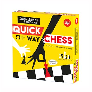 Brädspel Alga Den Snabba Vägen till Schack - Roliga Klassiska Spel