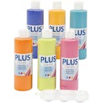 Hobbyfärg Creativ Company Plus Color Colorful 6x250 ml/1 Förp