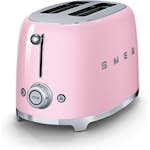 Brödrost Smeg Retro TSF01PKEU Rosa med Extra Breda Fack