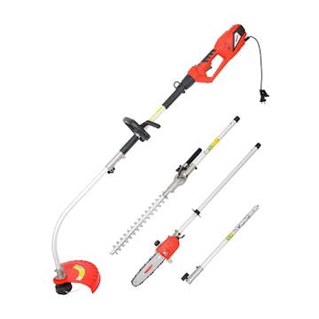 Multiverktyg HECHT Trimmer, Häcksax och Grensåg 900 W