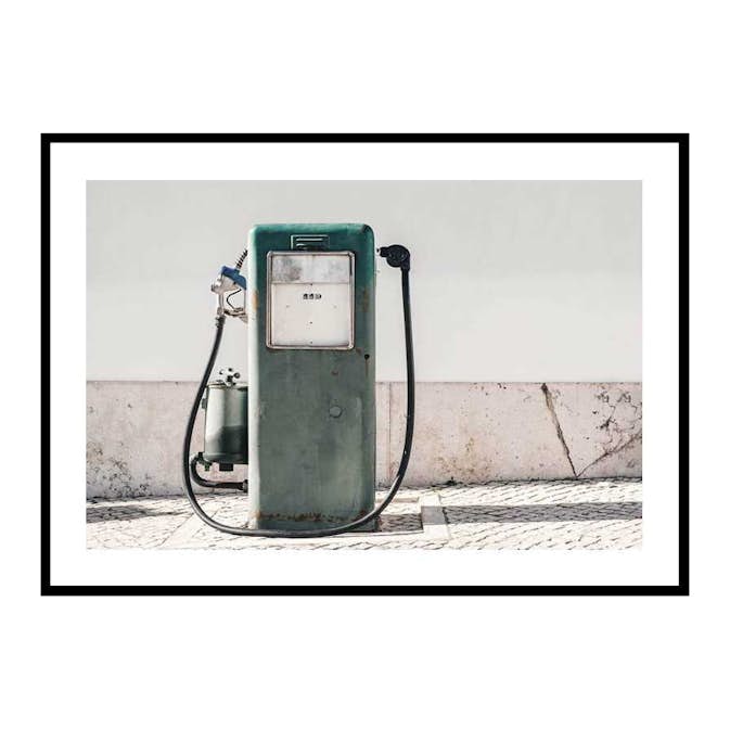 Poster Gallerix Vintage Gasoline Pump
