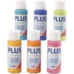 Hobbyfärg Creativ Company Plus Color Colorful 6x60 ml/1 Förp