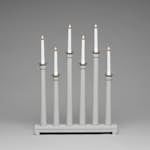 Adventsljusstake Gnosjö Konstsmide 6L Trä Mässing