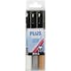 Tusch Creativ Company Plus Color Mixade Färger 14,5 cm Spets 1-2 mm 3 st/förpackning