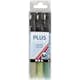 Tusch Creativ Company Plus Color 14,5 cm Spets 1-2 mm Mixade Färger 3 St/1 Förp