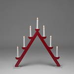 Adventsljusstake Gnosjö Konstsmide Trä 7L