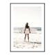 Poster Gallerix Surfer On Beach