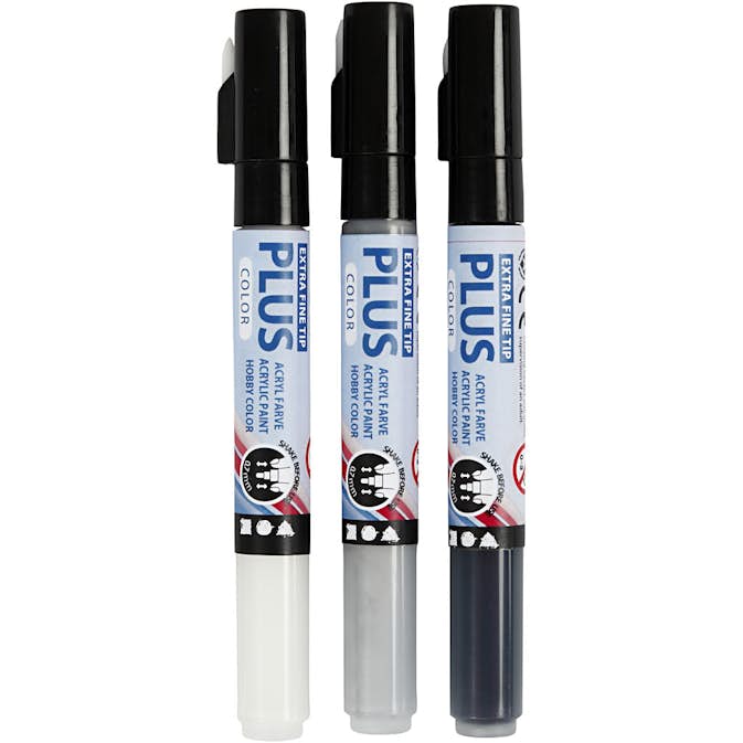 Tusch Creativ Company Plus Color Mixade Färger 14,5 cm Spets 0,7 mm