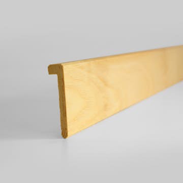 Trapprenovering Herrljunga Ledstångsfabrik Hårdvax Ask Bakkantlist