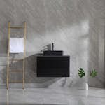 Tvättställsskåp Bathlife Extas Svart