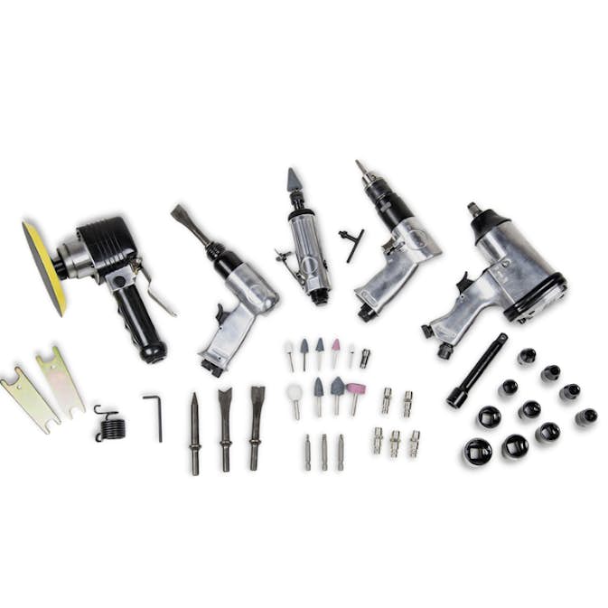 Tryckluftsdriven HawkVerktygssats 50 delar