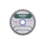 Sågklinga Metabo Steel Cut Classic 165x20 Z40 FZFA/FZFA 4°