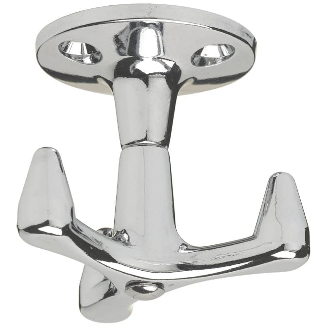 Klädkrok Millers 3 krokar Vridbar