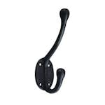 Klädkrok Millers 2 krokar Smide 125 mm