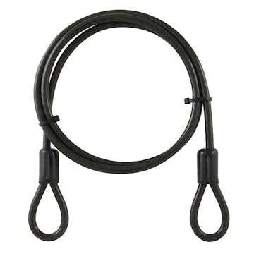 Låswire Millers Öglor Svart 8 mm