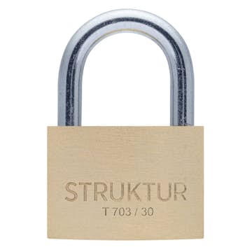 Hänglås Millers Mässing T 703/30