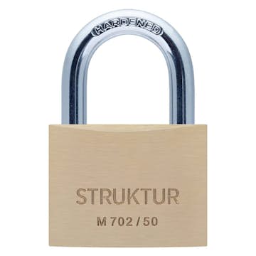 Hänglås Millers Mässing M 702/50