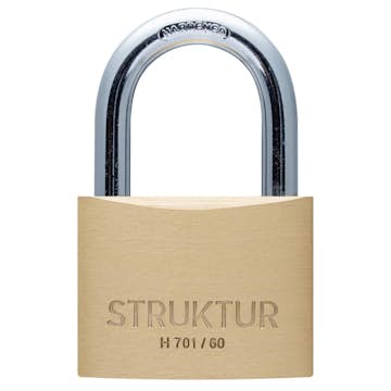 Hänglås Millers Mässing H 701/60