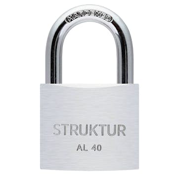 Hänglås Millers Alu 40 2P