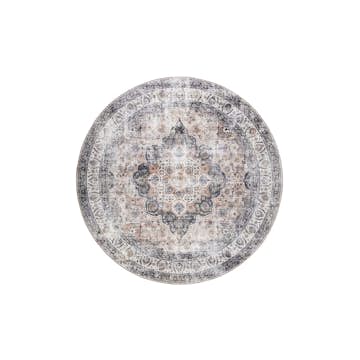 Flatvävd KM Carpets Tarfaya Medallion Rund