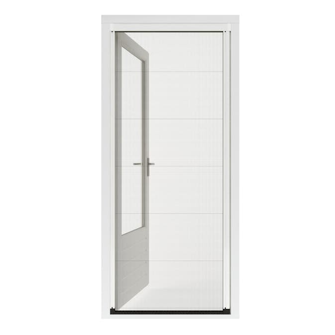 Insektsnät Lundbergs Plisserat Skjutdörr 960X2030-2060  mm Vit