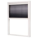 Insektsnät Lundbergs Plisserat Duo Fönster 1230X1600  mm Vit